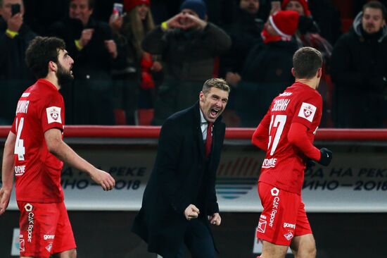 Football. RFPL. Spartak vs. Zenit