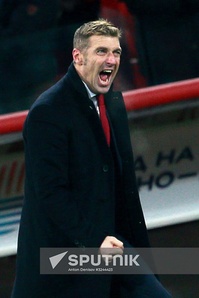 Football. RFPL. Spartak vs. Zenit