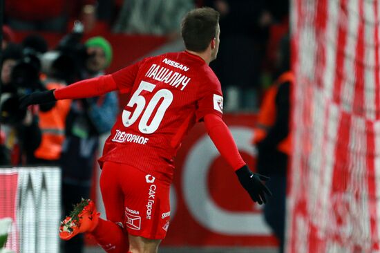Football. RFPL. Spartak vs. Zenit