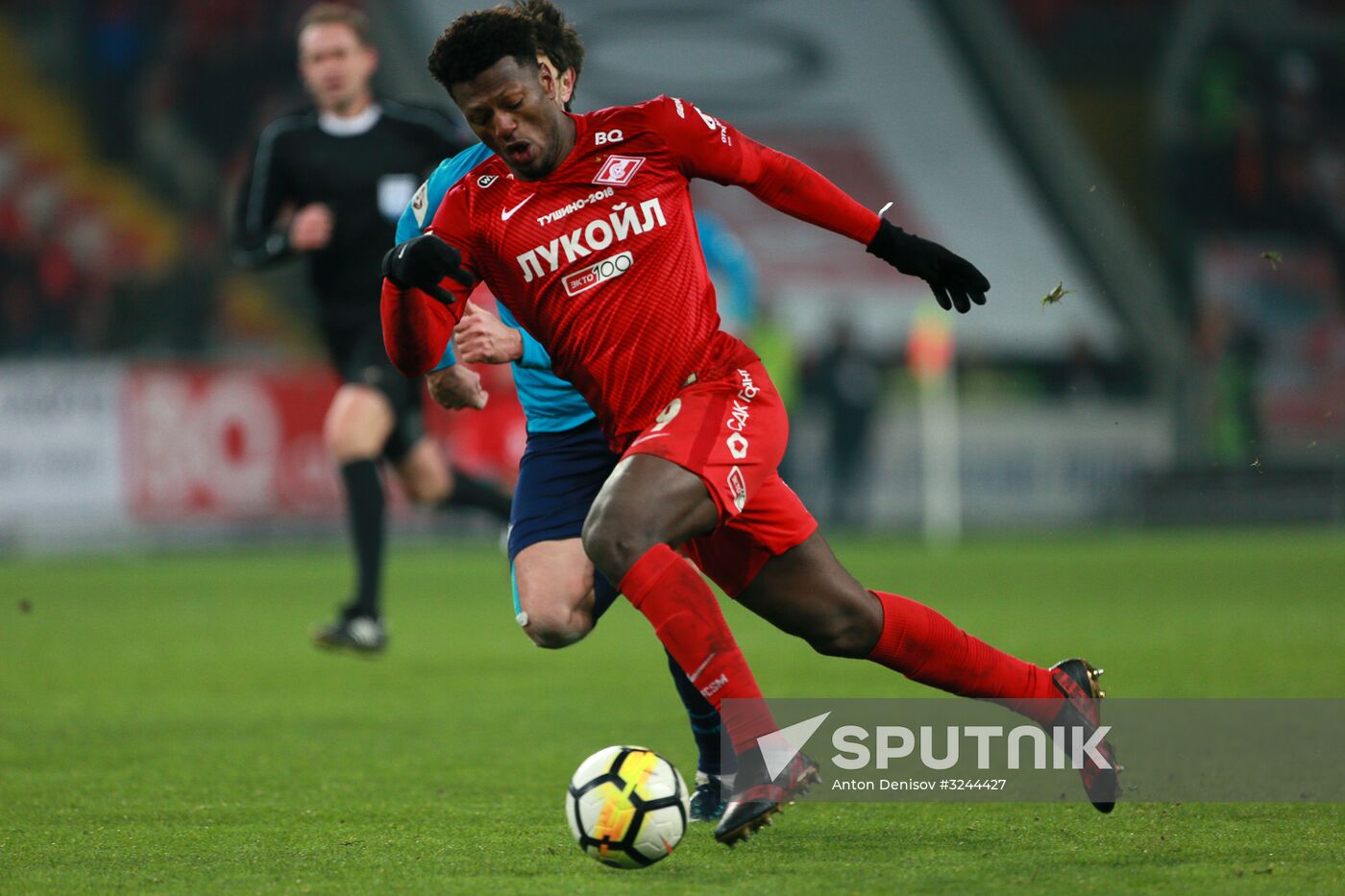 Football. RFPL. Spartak vs. Zenit