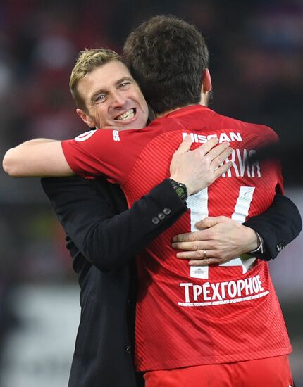 Football. RFPL. Spartak vs. Zenit