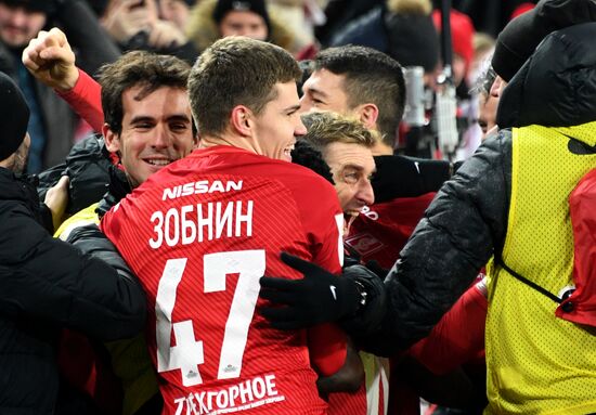 Football. RFPL. Spartak vs. Zenit