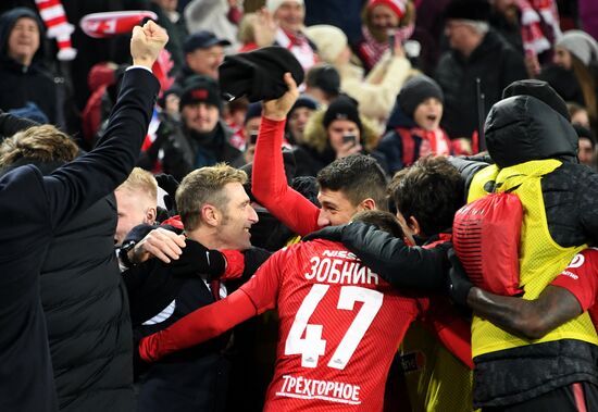 Football. RFPL. Spartak vs. Zenit