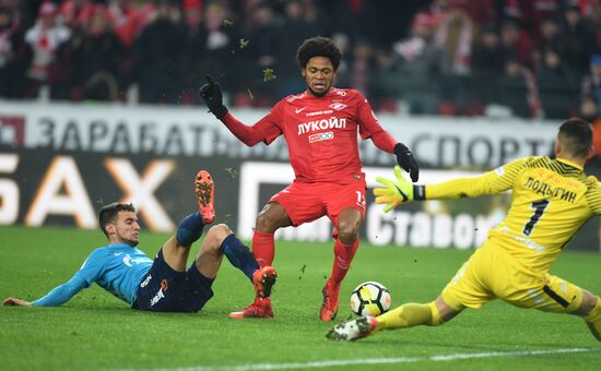 Football. RFPL. Spartak vs. Zenit