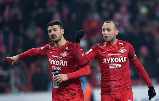 Football. RFPL. Spartak vs. Zenit