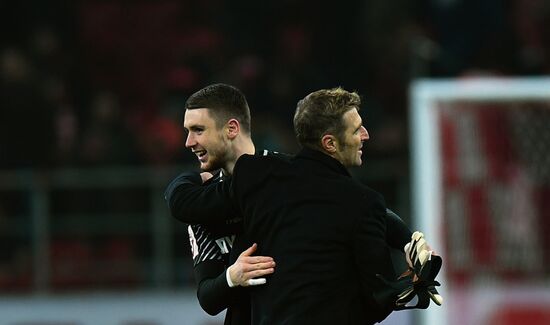 Football. RFPL. Spartak vs. Zenit