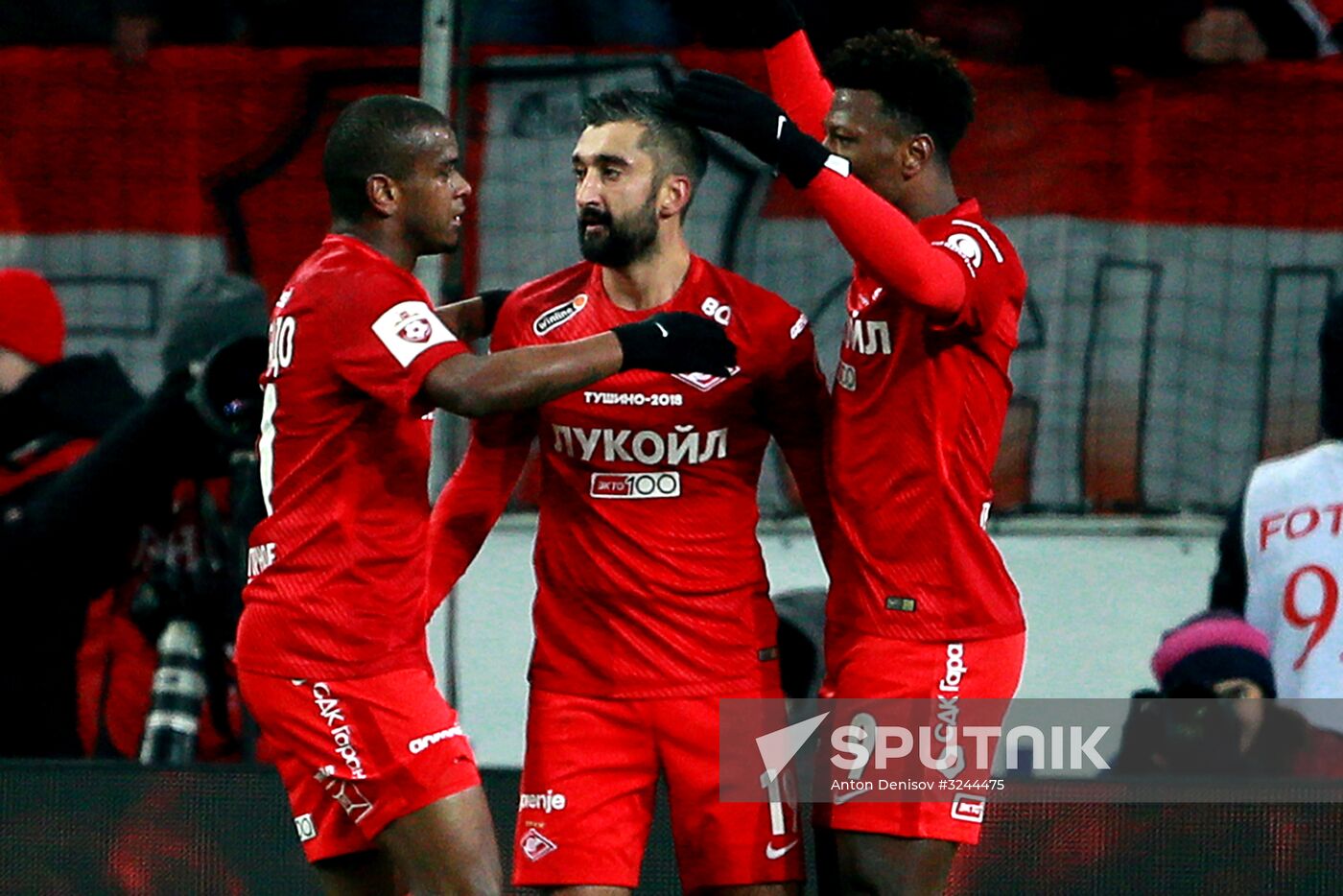 Football. Russian Football Premier League. Spartak vs. Zenit