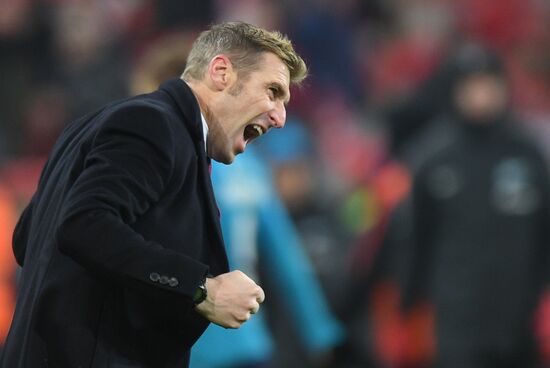 Football. Russian Football Premier League. Spartak vs. Zenit