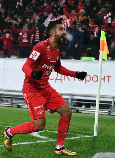 Football. Russian Football Premier League. Spartak vs. Zenit