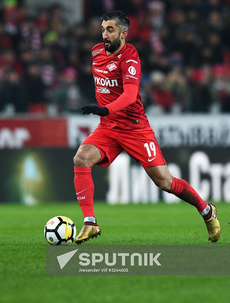 Football. Russian Football Premier League. Spartak vs. Zenit