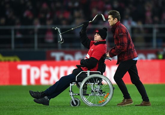 Football. Russian Football Premier League. Spartak vs. Zenit