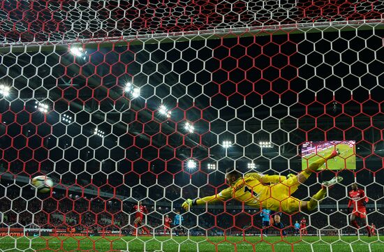 Football. Russian Football Premier League. Spartak vs. Zenit