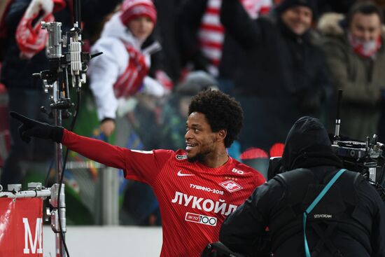Football. Russian Football Premier League. Spartak vs. Zenit