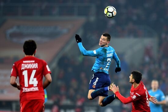 Russian Football Premier League. Spartak Moscow vs. Zenit St. Petersburg