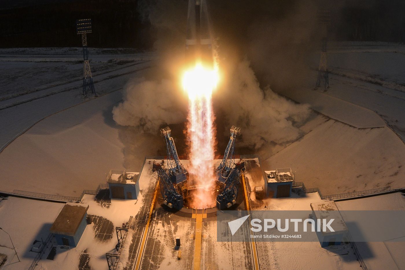 Soyuz-2.16 rocket launches Meteor No. 2-1 spacecraft from Vostochny space center