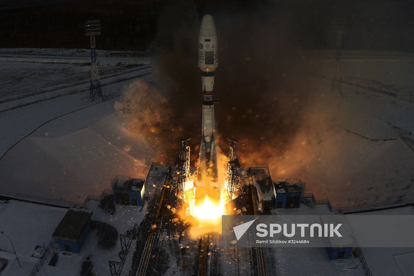 Soyuz-2.16 rocket launches Meteor No. 2-1 spacecraft from Vostochny space center