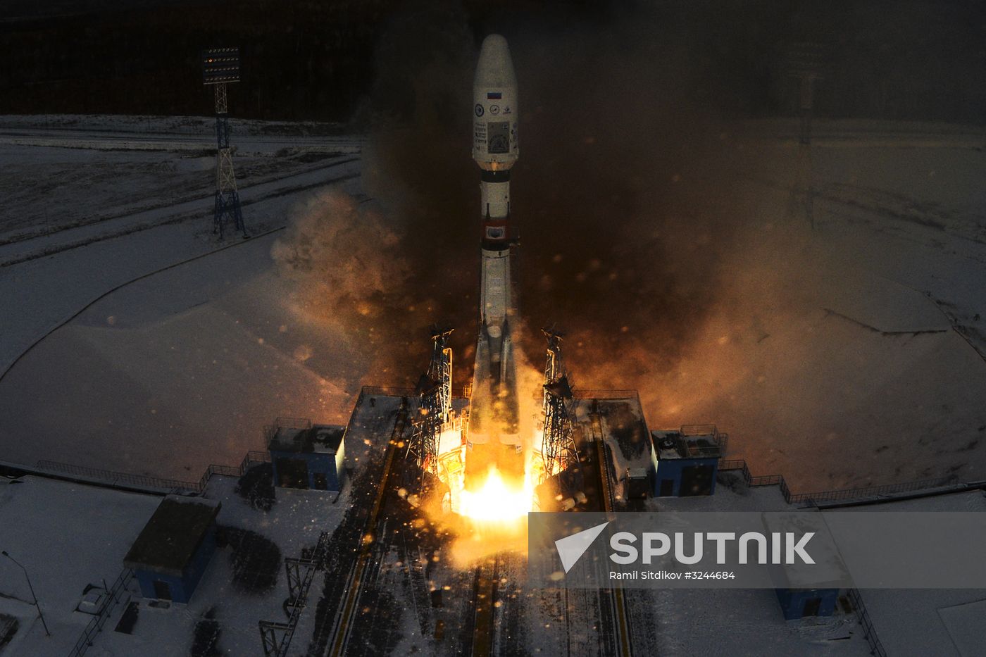 Soyuz-2.16 rocket launches Meteor No. 2-1 spacecraft from Vostochny space center
