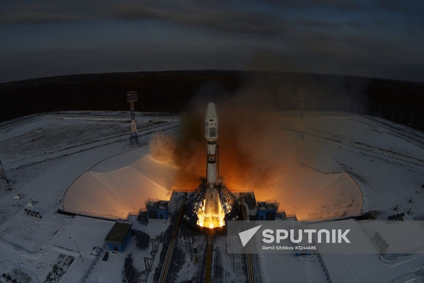 Soyuz-2.16 rocket launches Meteor No. 2-1 spacecraft from Vostochny space center