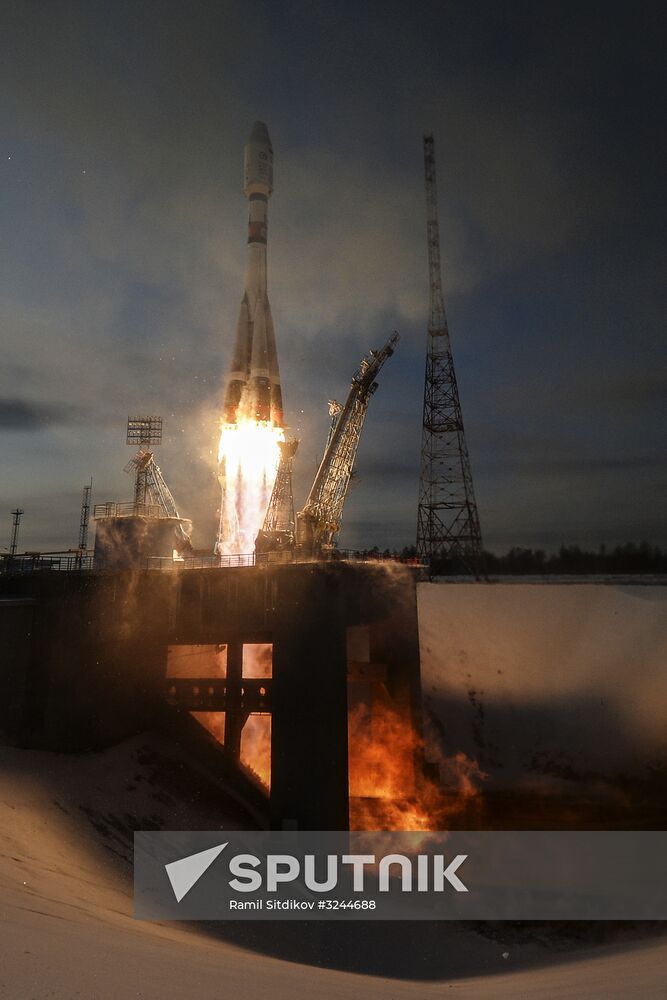Soyuz-2.16 rocket launches Meteor No. 2-1 spacecraft from Vostochny space center