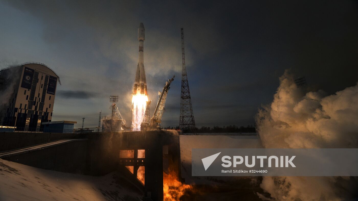 Soyuz-2.16 rocket launches Meteor No. 2-1 spacecraft from Vostochny space center