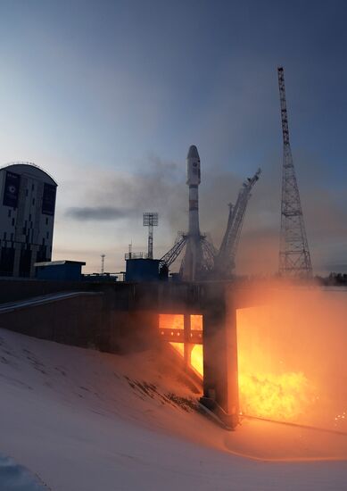 Soyuz-2.16 rocket launches Meteor No. 2-1 spacecraft from Vostochny space center