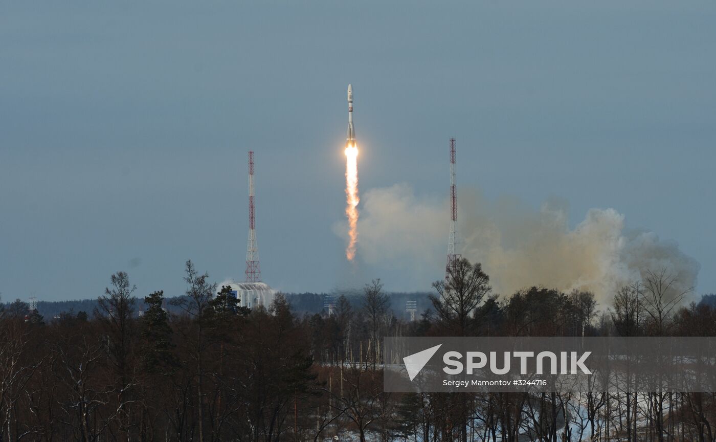 Soyuz-2.16 rocket launches Meteor No. 2-1 spacecraft from Vostochny space center