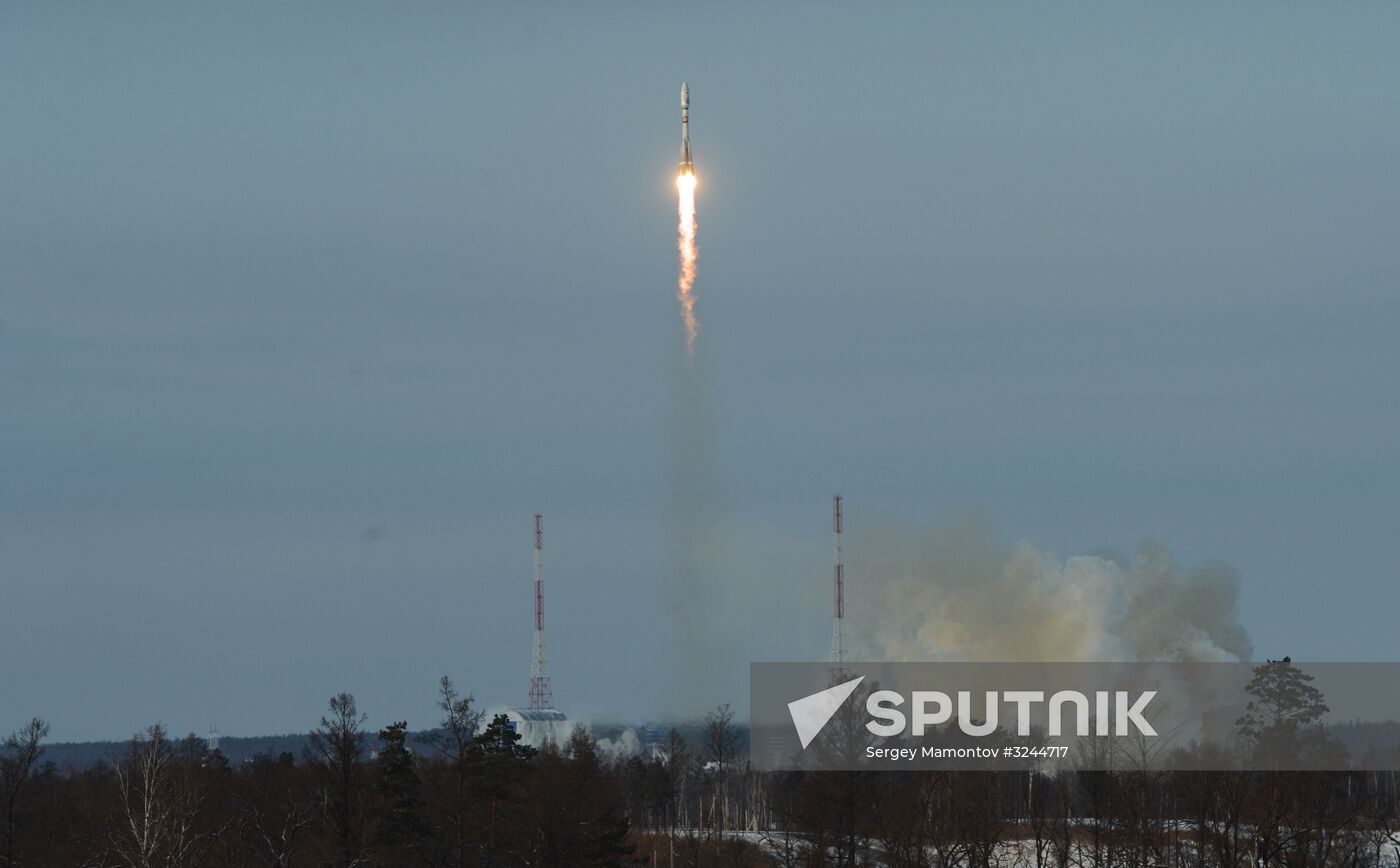 Soyuz-2.16 rocket launches Meteor No. 2-1 spacecraft from Vostochny space center