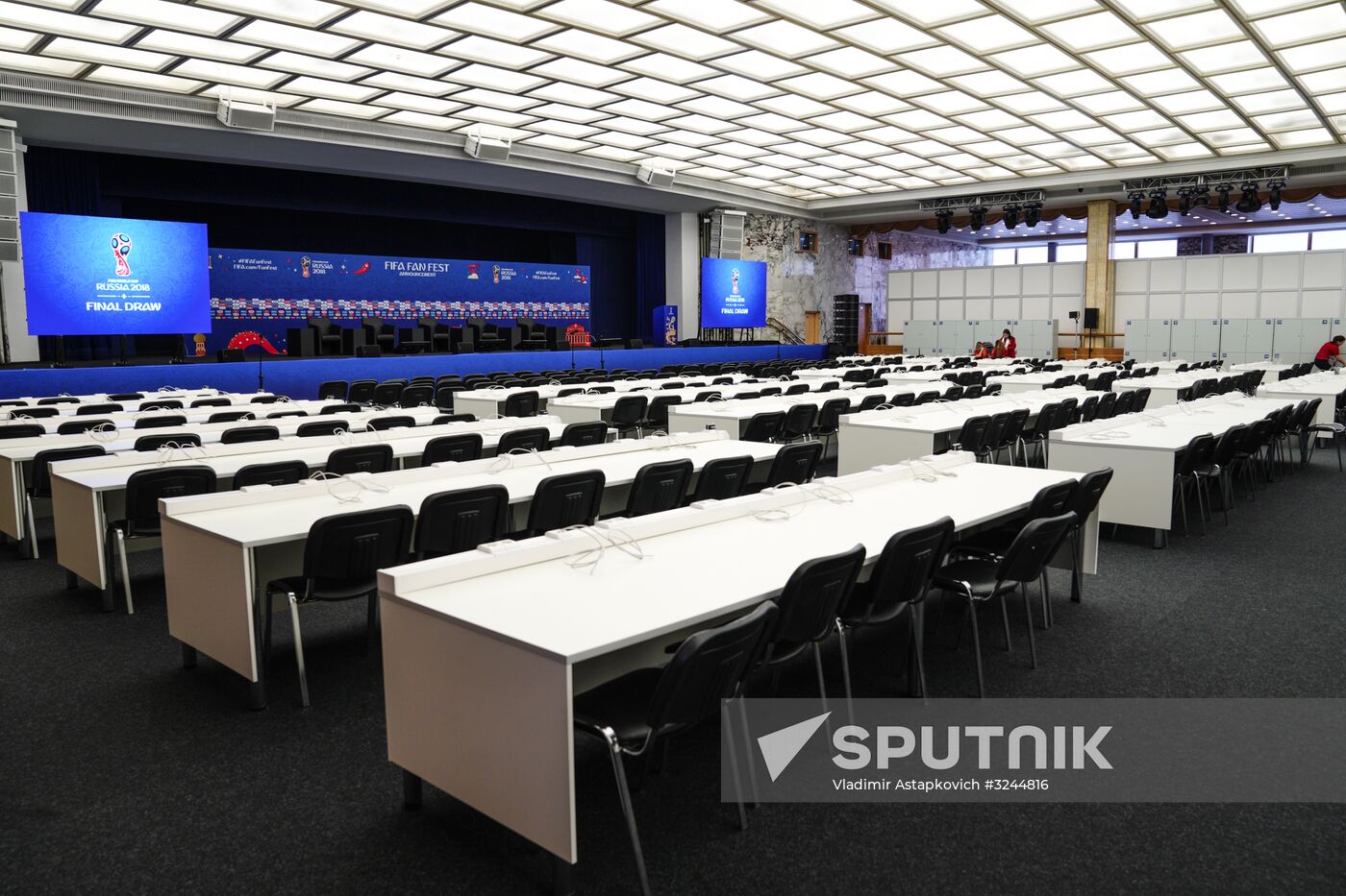 Preparations for 2018 FIFA World Cup Final Draw