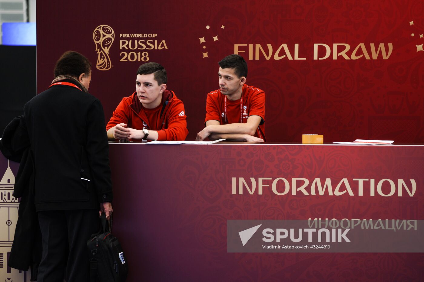 Preparations for 2018 FIFA World Cup Final Draw