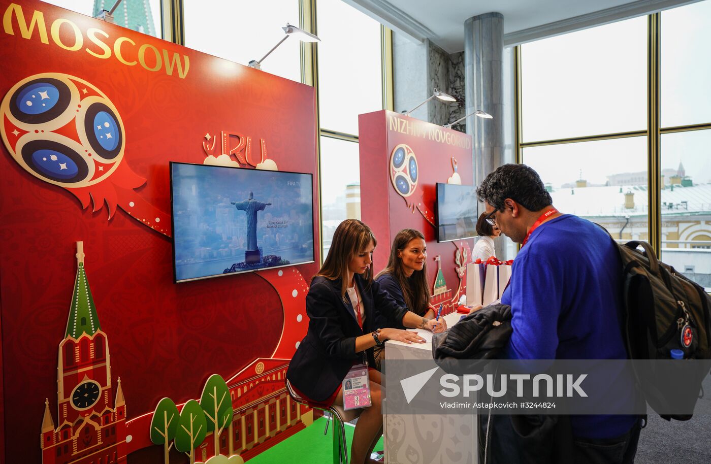 Preparations for 2018 FIFA World Cup Final Draw