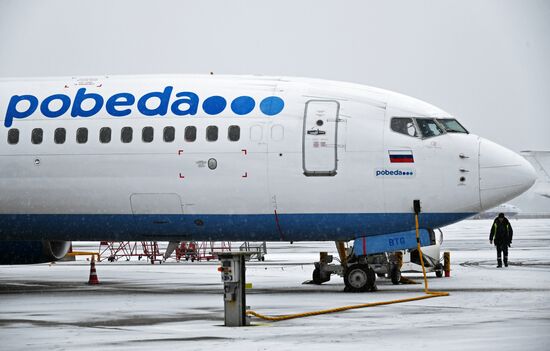 Boeing 737-800 of Pobeda Airlines