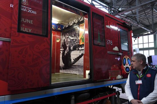 Presentation of 2018 FIFA World Cup official train