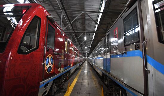 Presentation of 2018 FIFA World Cup official train