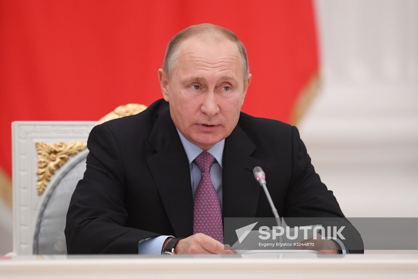 Vladimir Putin chairs Coordinating Council meeting