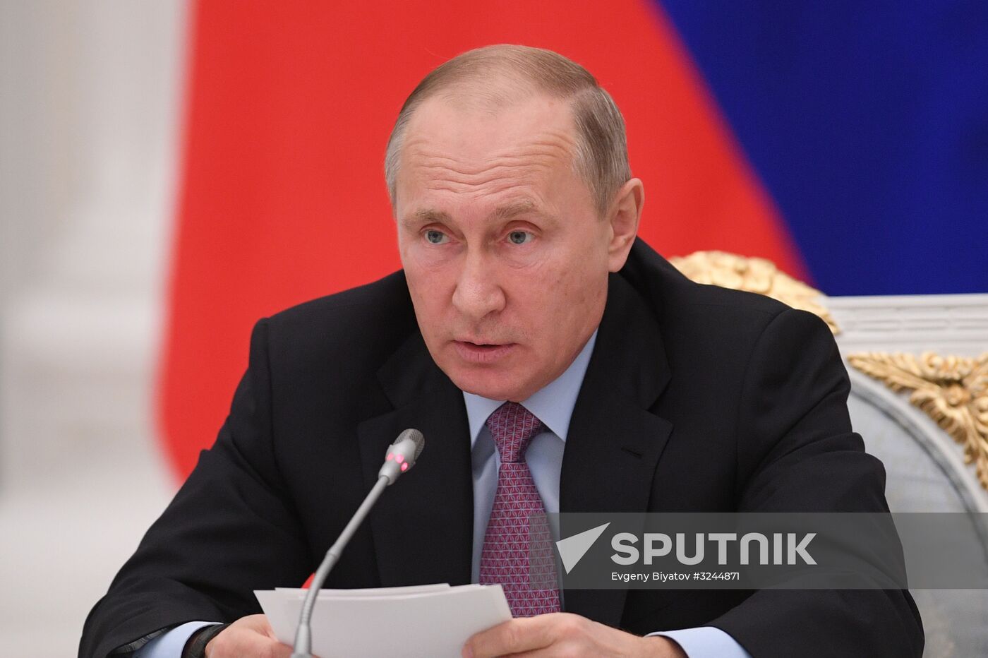 Vladimir Putin chairs Coordinating Council meeting