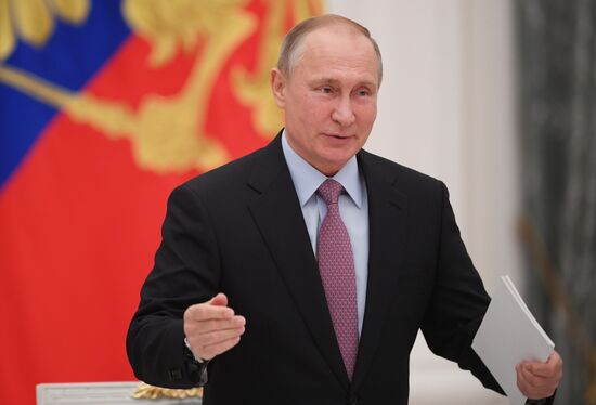 Vladimir Putin chairs Coordinating Council meeting