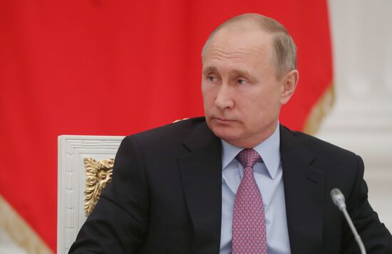 Vladimir Putin chairs Coordinating Council meeting