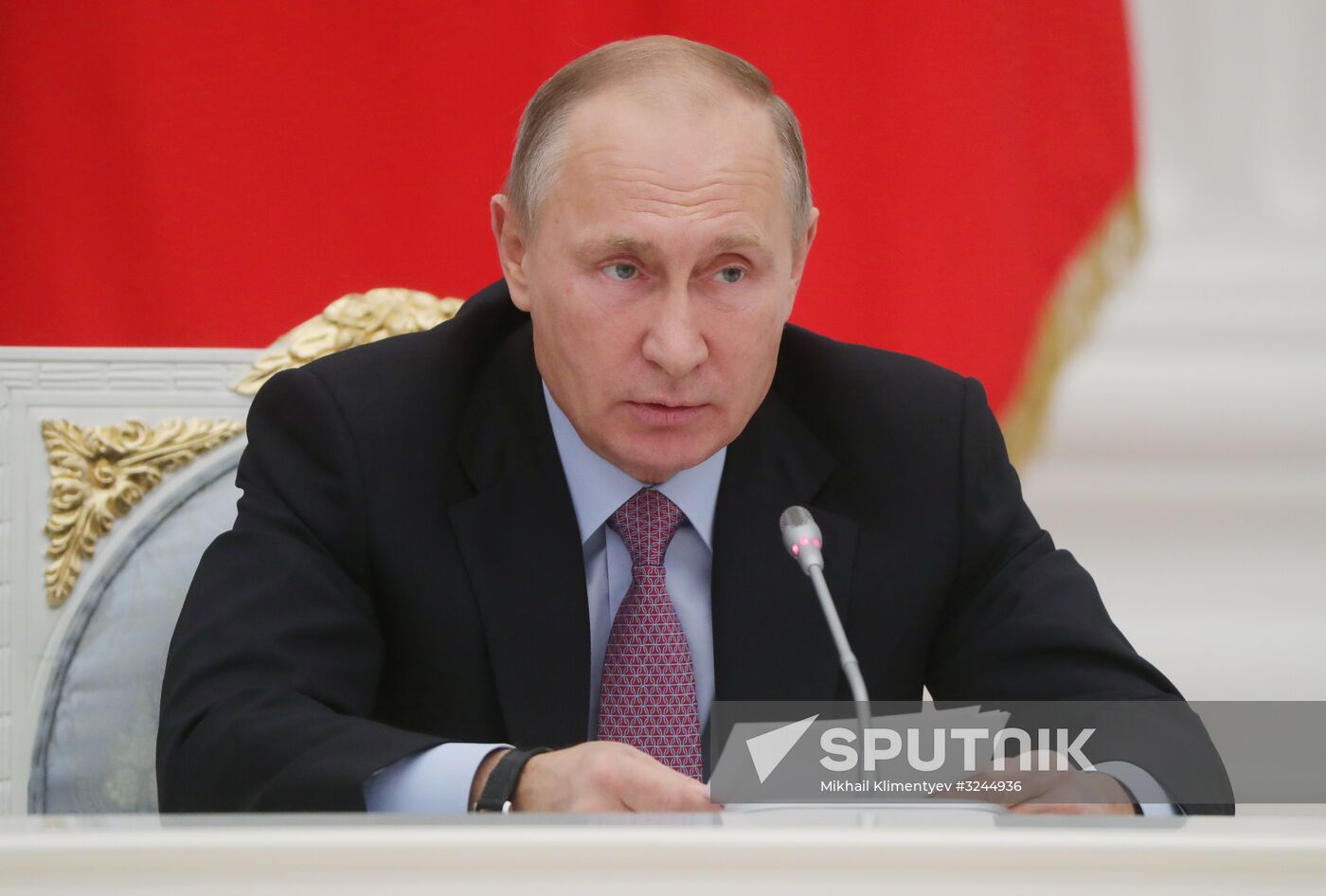 Vladimir Putin chairs Coordinating Council meeting