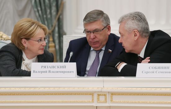 President Vladimir Putin chairs Coordinating Council meeting
