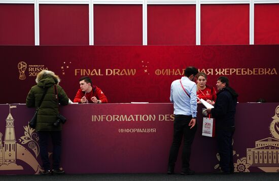 Preparations for 2018 FIFA World Cup Final Draw