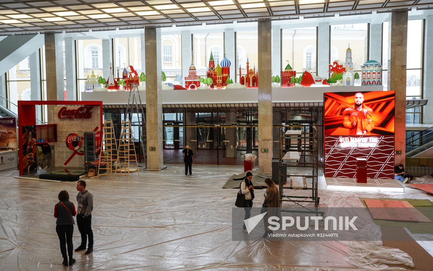 Preparations for 2018 FIFA World Cup Final Draw