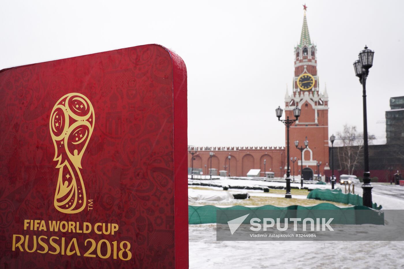 Preparations for 2018 FIFA World Cup Final Draw