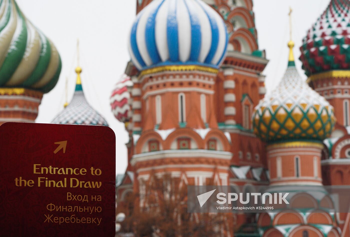 Preparations for 2018 FIFA World Cup Final Draw
