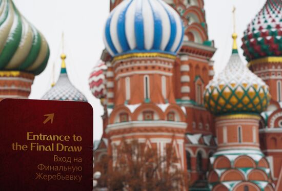 Preparations for 2018 FIFA World Cup Final Draw