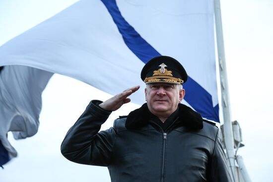 Vice-Admiral Kulakov large-class submarine chaser arrives in Severomorsk