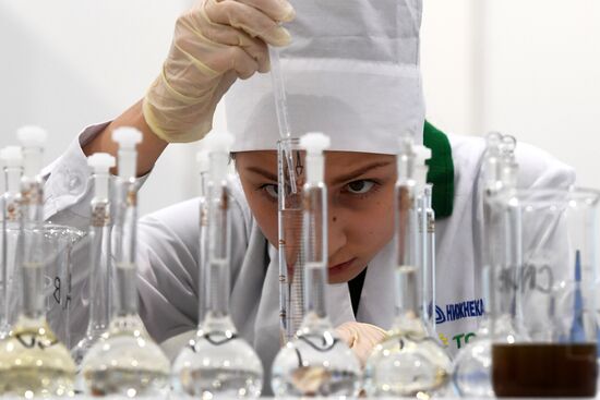 WorldSkills championship in Tatarstan