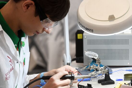 WorldSkills championship in Tatarstan