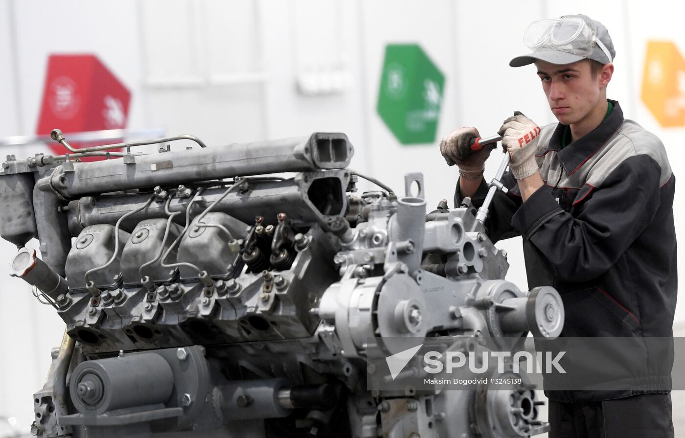 WorldSkills championship in Tatarstan
