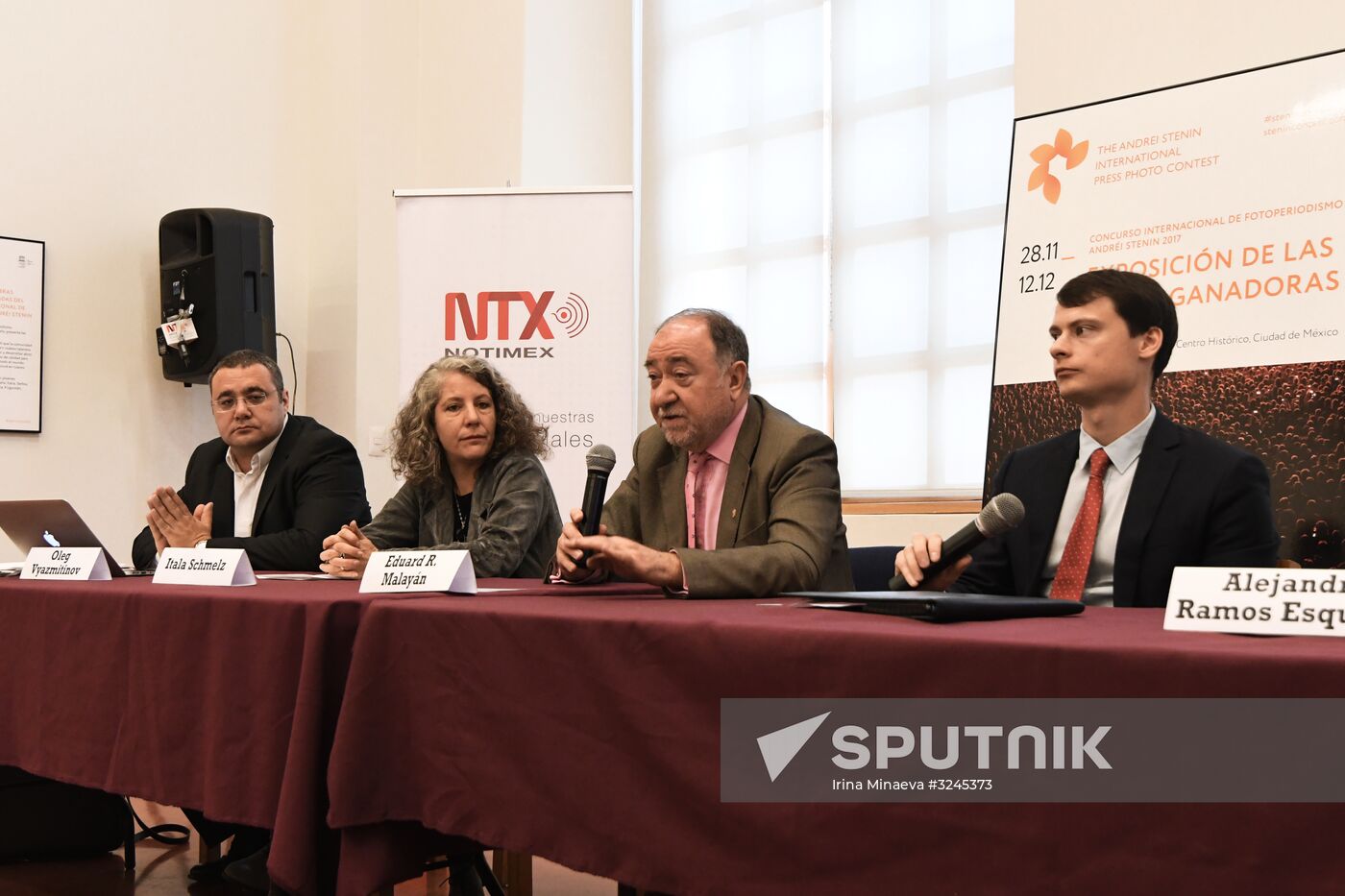 Andrei Stenin Photo Contest exhibition opens in Mexico City