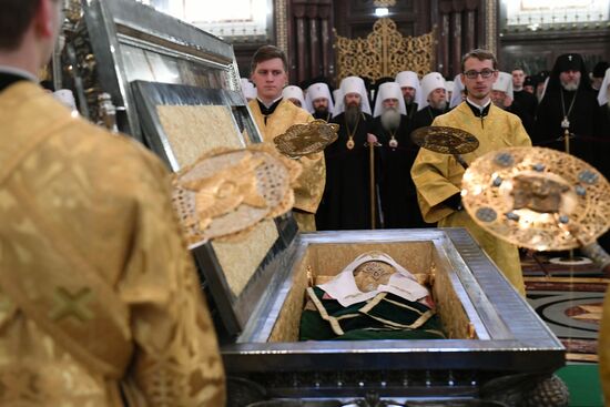 Opening of Russian Orthodox Church Bishops' Council